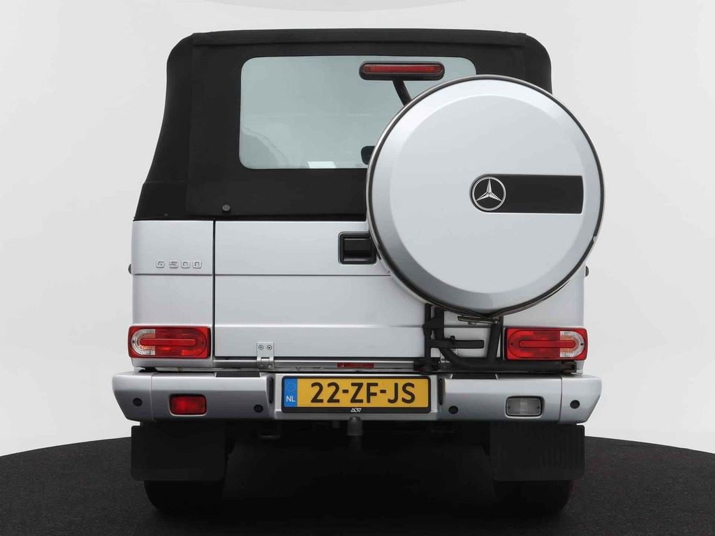 Mercedes-Benz G 500 Cabrio Komplett ASV Händlerwartung, Unieke