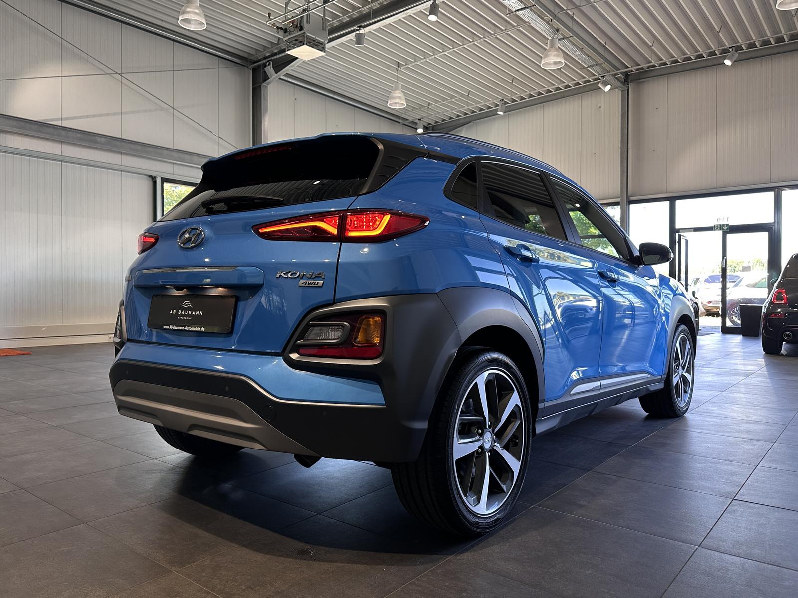 Hyundai Kona Premium 4WD *LEDER, AUTOMATIK, AHK, RFK*