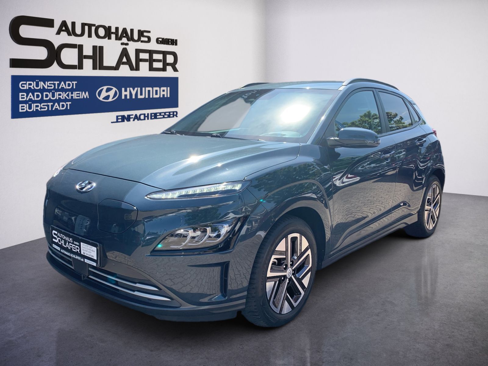 Fahrzeugabbildung Hyundai KONA Trend Elektro 64 kWh Navi Assistenz-Pak. 1H