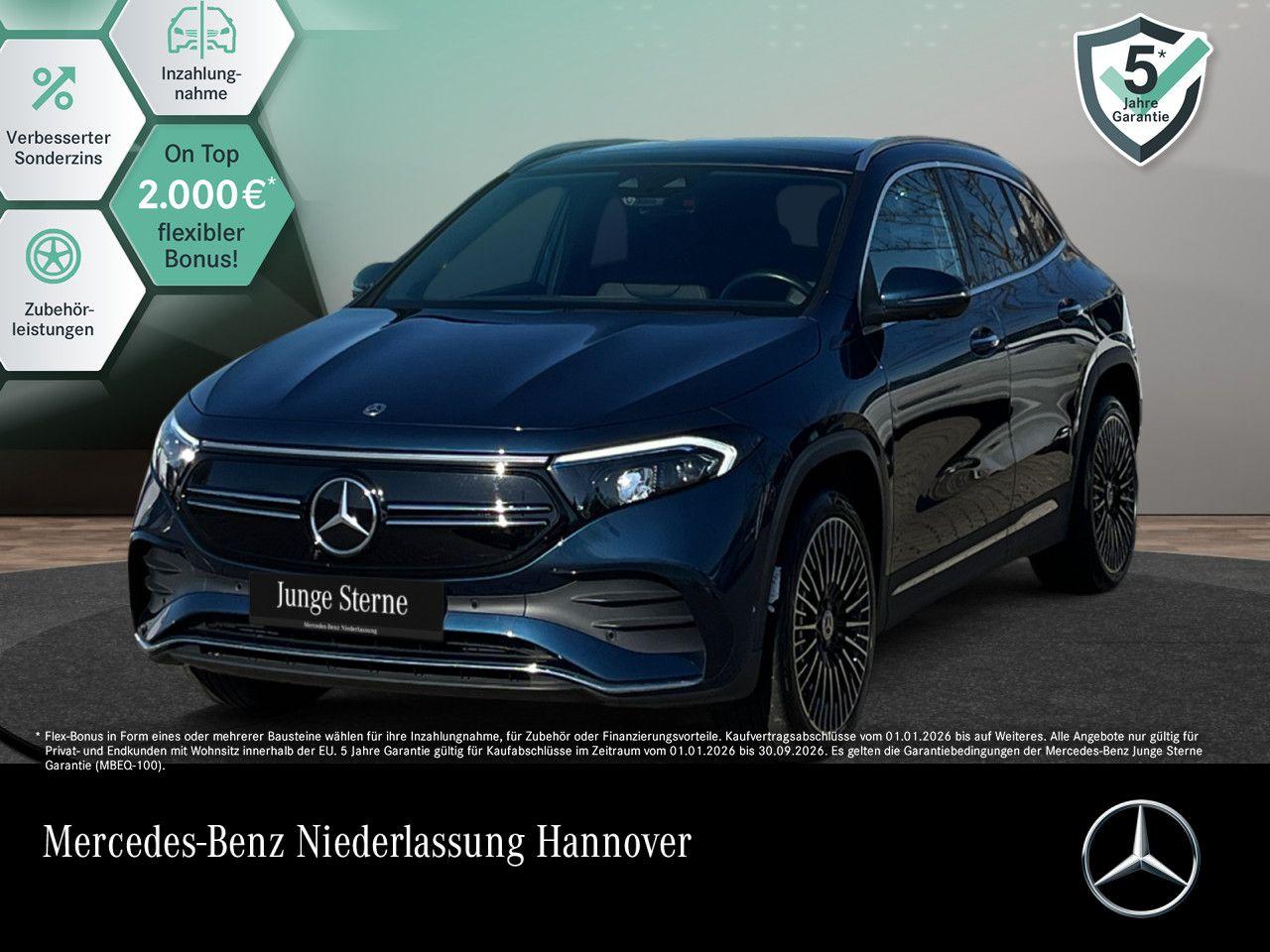 Mercedes-Benz EQA 350 4M AMG/Pano/Leder/20"/AHK/Distr/360°