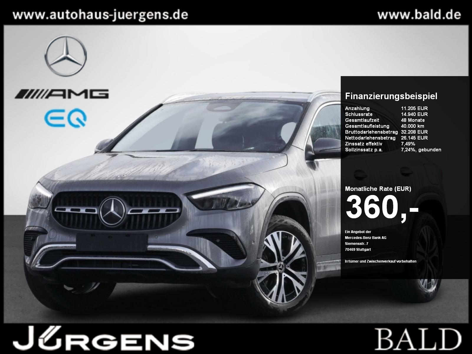 Mercedes-Benz GLA 200 d Progressive/LED/Cam/Memo/Stdhz/Winter