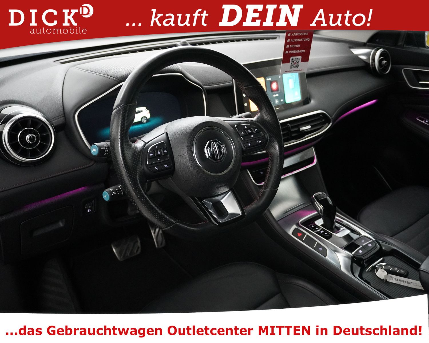 Fahrzeugabbildung MG HS 1.5 TGDI Luxury PANO+VIRTU+360+ACC+LED+KEY+18