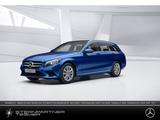 Mercedes-Benz C 180 T +Avantgarde+MBUX+PANO+KAMERA+AHK+NAVI - Mercedes-Benz C 180 mit Benzin-Antrieb: Blau, Kombi
