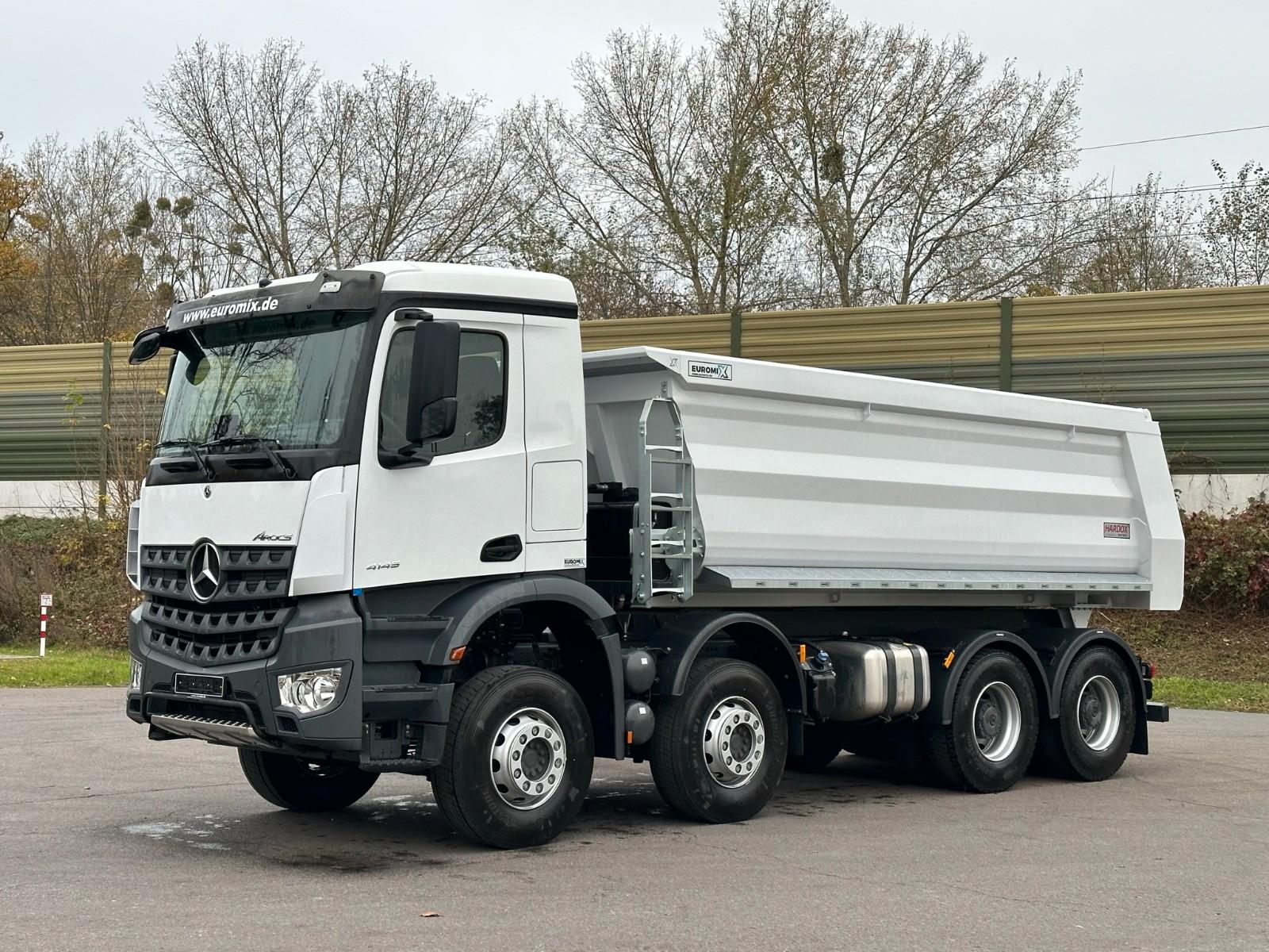 Mercedes-Benz AROCS 5  4145 8X4  E6e  EuromixMTP  Kipper