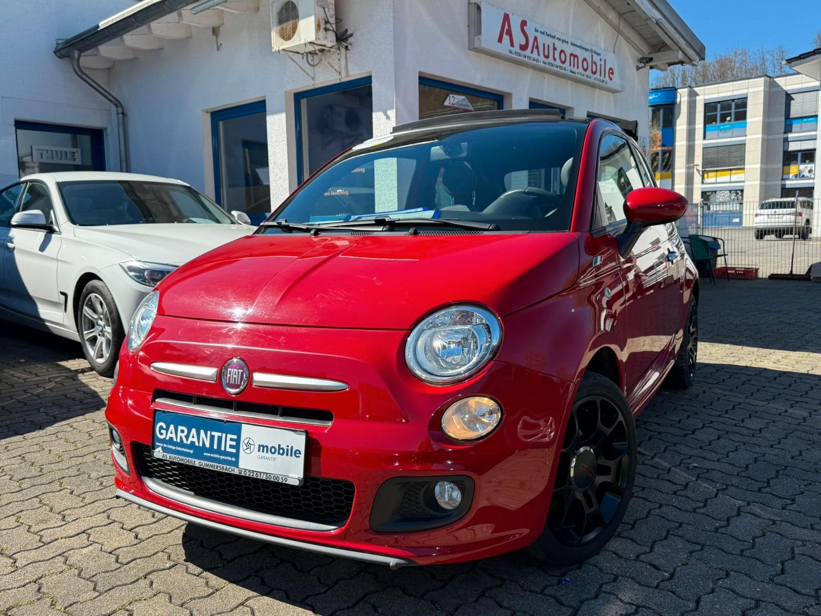Fiat 500 1.2 8V S  Cabrio+KLIMA+E.FALTDACH+PDC