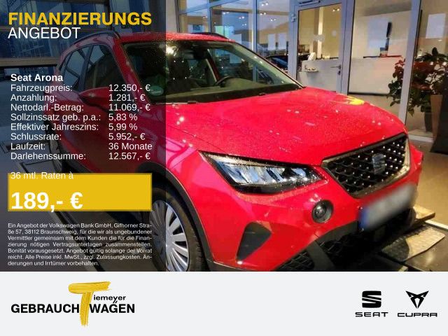 Seat Arona 1.0 TGI STYLE NEUES MODELL NAVI LED TEMPOM