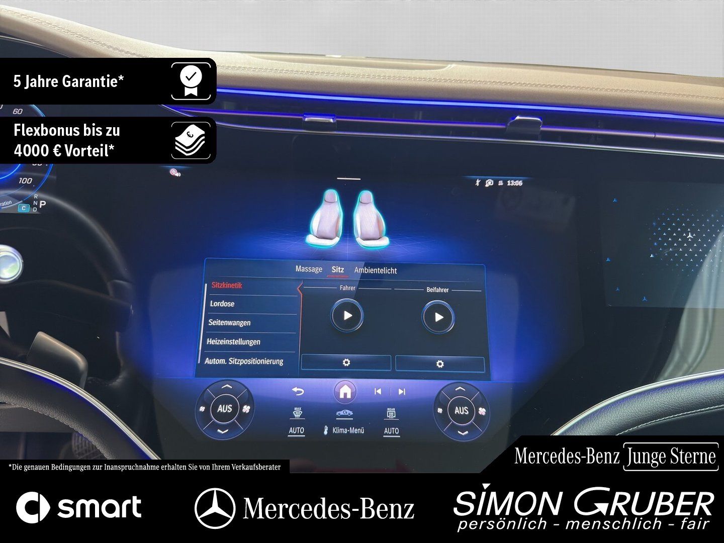 Fahrzeugabbildung Mercedes-Benz EQS 450+ SUV El. Art Premium Hyper 7Sitze Mod 23