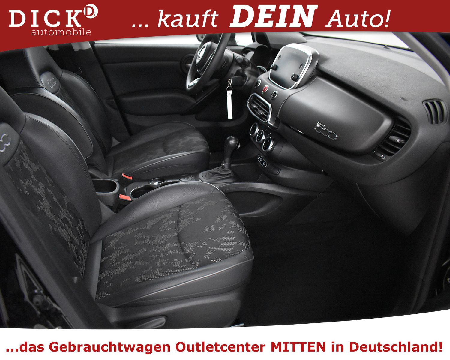 FIAT 500X 1.3 Cross Aut. LEDER+PDC+MFL+TEMP+APPLE+DAB - Image 11