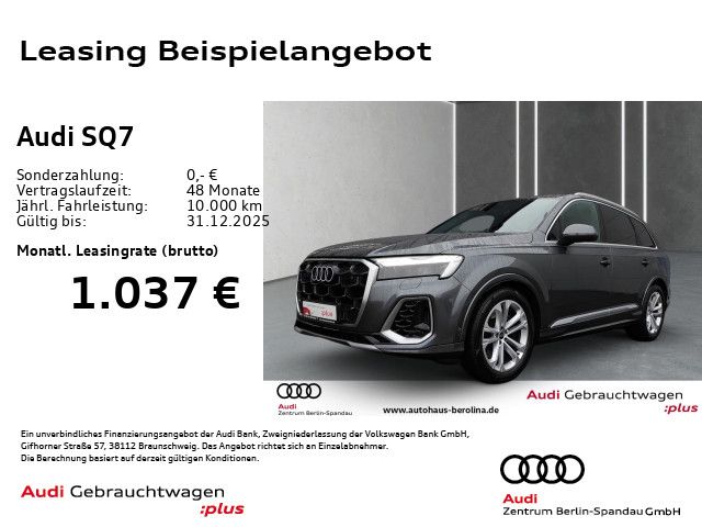 Audi SQ7 *HD-MATRIX*B&O*AHK*360°*Assist+*
