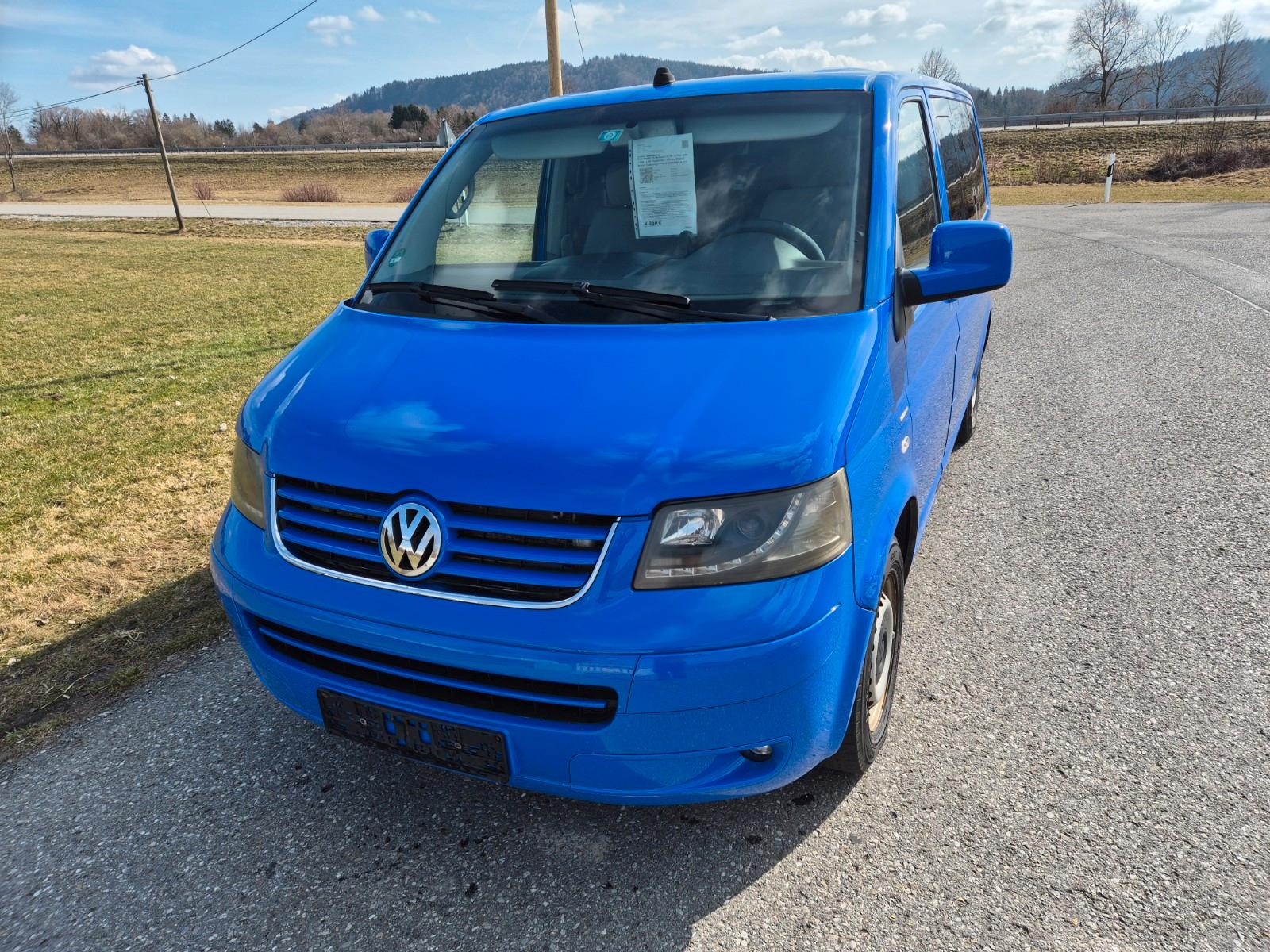 Volkswagen T5 Multivan 2.5 TDI + AHK + 8xAlu +SHz+ 8xAlu