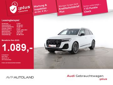 Audi Leasingangebot: Audi SQ7 TFSI quattro tiptr. 7-Sitzer | AHK | PANO