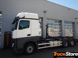Mercedes-Benz Actros 2551 Abrollkipper mit Haken Distronic PPC - Mercedes-Benz Actros 2551