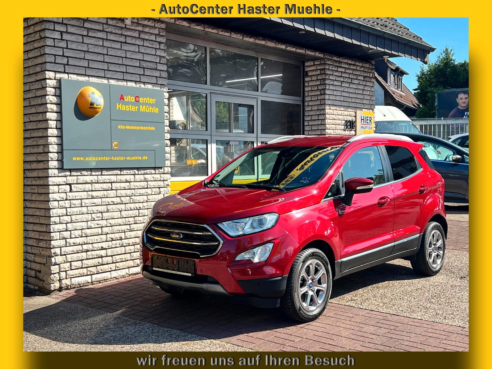 Ford EcoSport Titanium *Zahnriemen Neu *Car Play *Cam