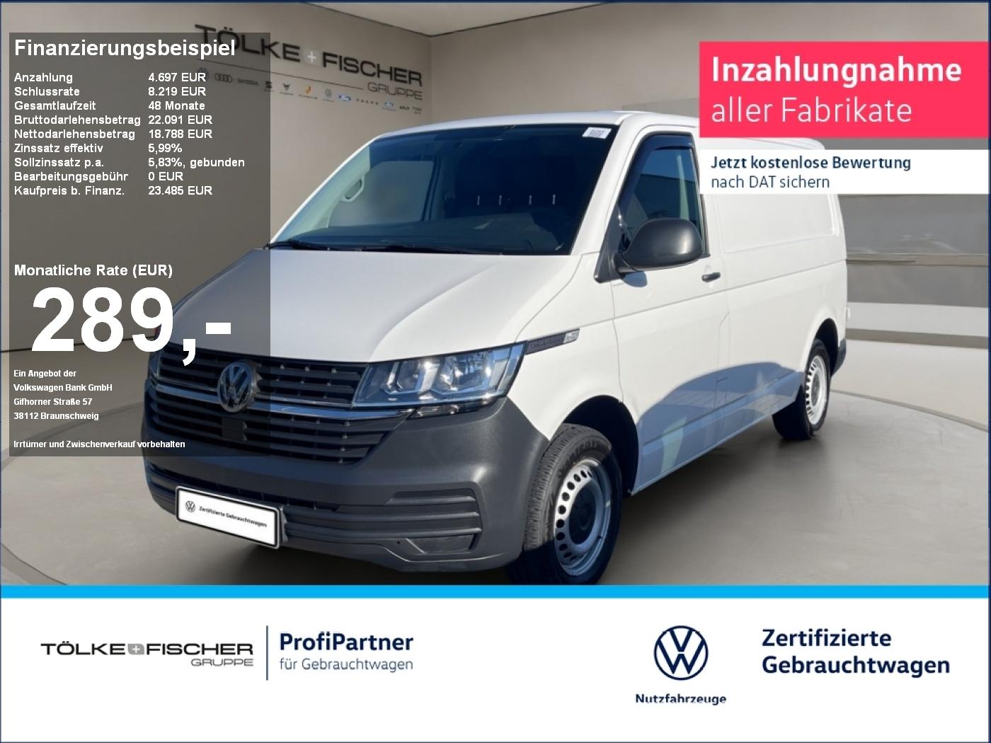 Volkswagen T6.1 Transporter 2.0 TDI Kasten FWD EcoProfi PDC