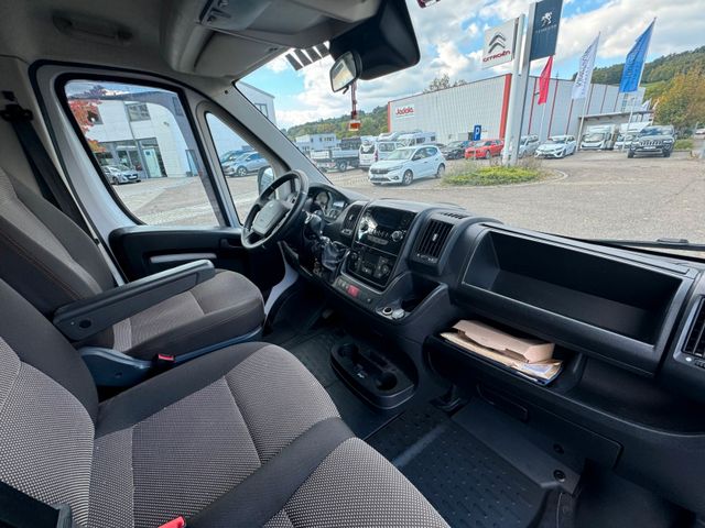 PEUGEOT Boxer Heavy Pritsche+Plane BlueHDi165
