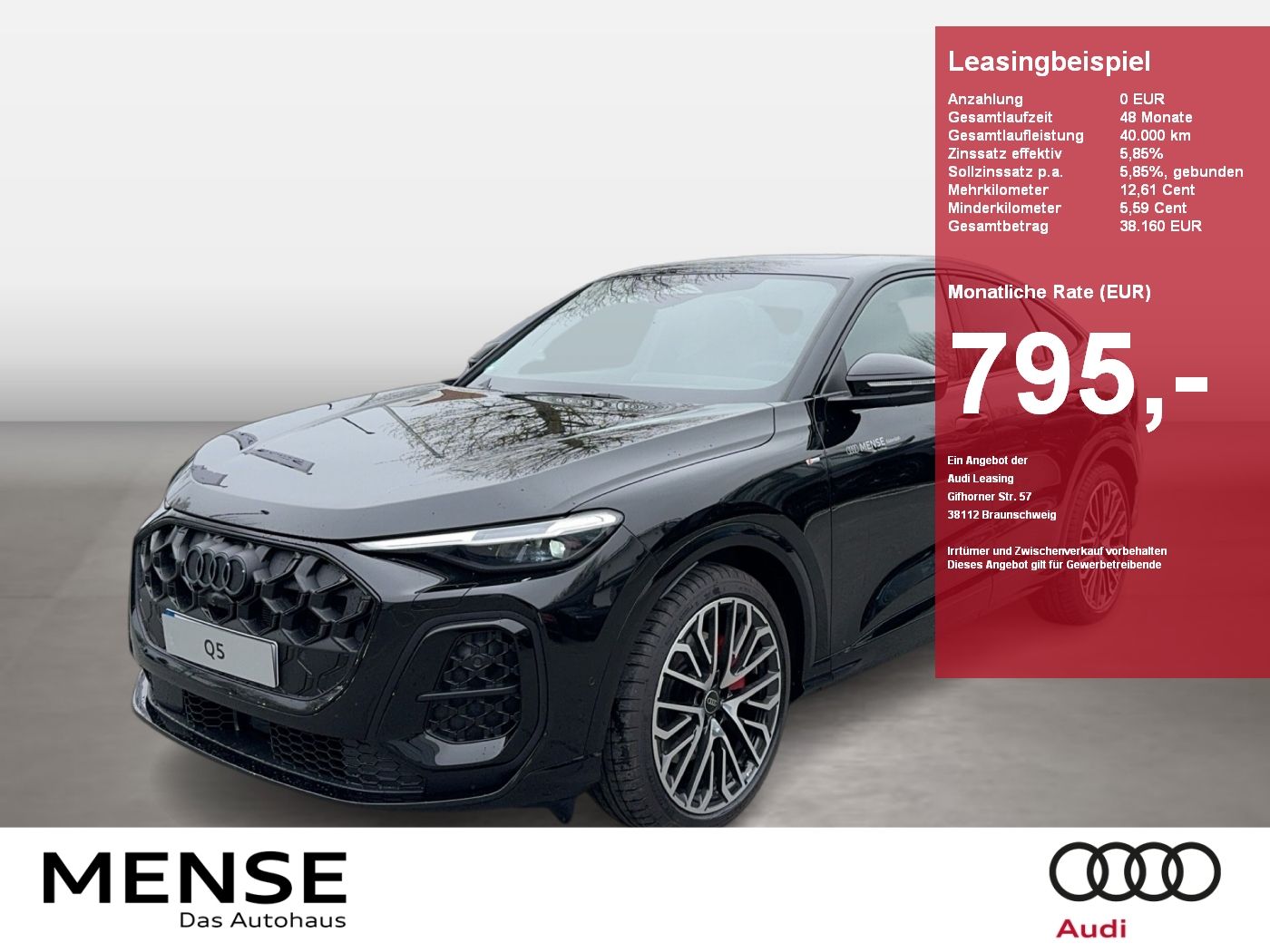 Audi Q5 Sportback 40TDI quattro Matrix|Tech+|Luftf.
