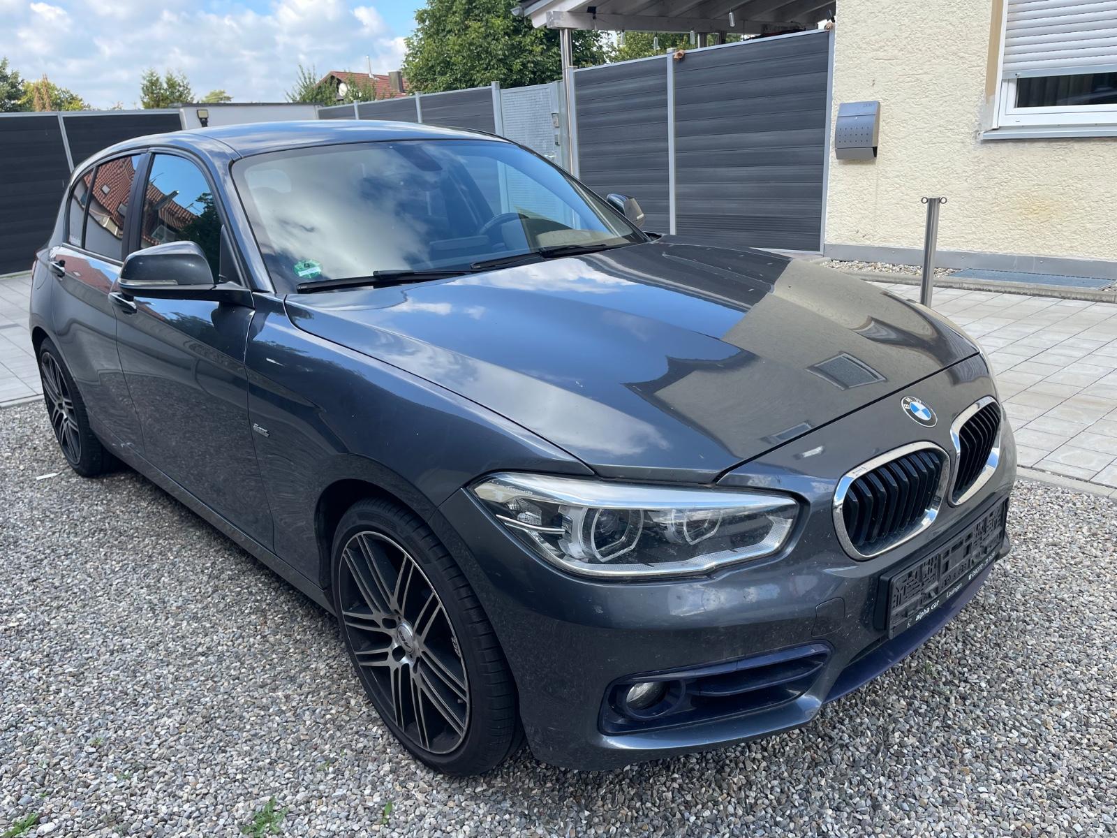 BMW 118 d Sport Line.LED.Navi.8Alus.Motorschaden.