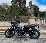 Triumph Scrambler 1200 X Ashgrey neuwertig 1. Hand - TRIUMPH ENDURO SCRAMBLER