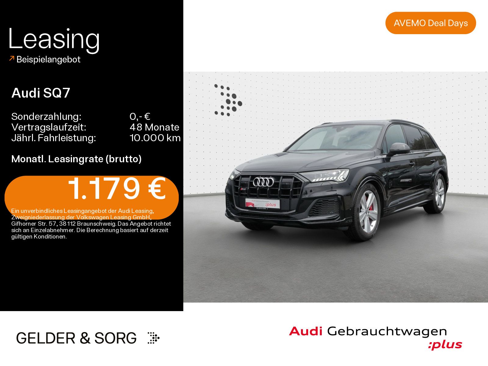 Audi SQ7 Pano*7Sitze*AHK*Stand*HuD*S-Sitze*Air*360°