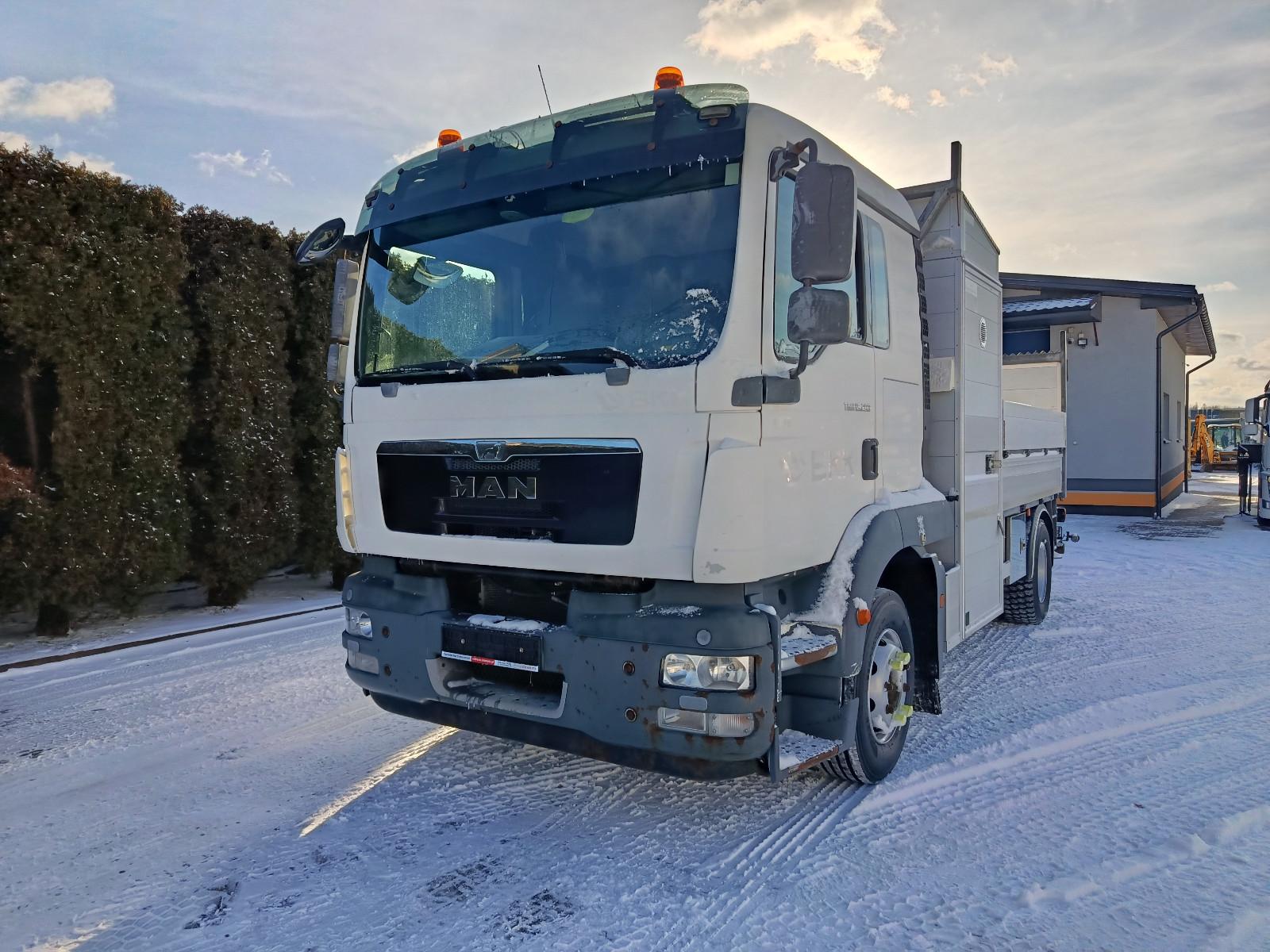 MAN TGM 15.290 Do Energetyki + HDS Palfinger PK9002E