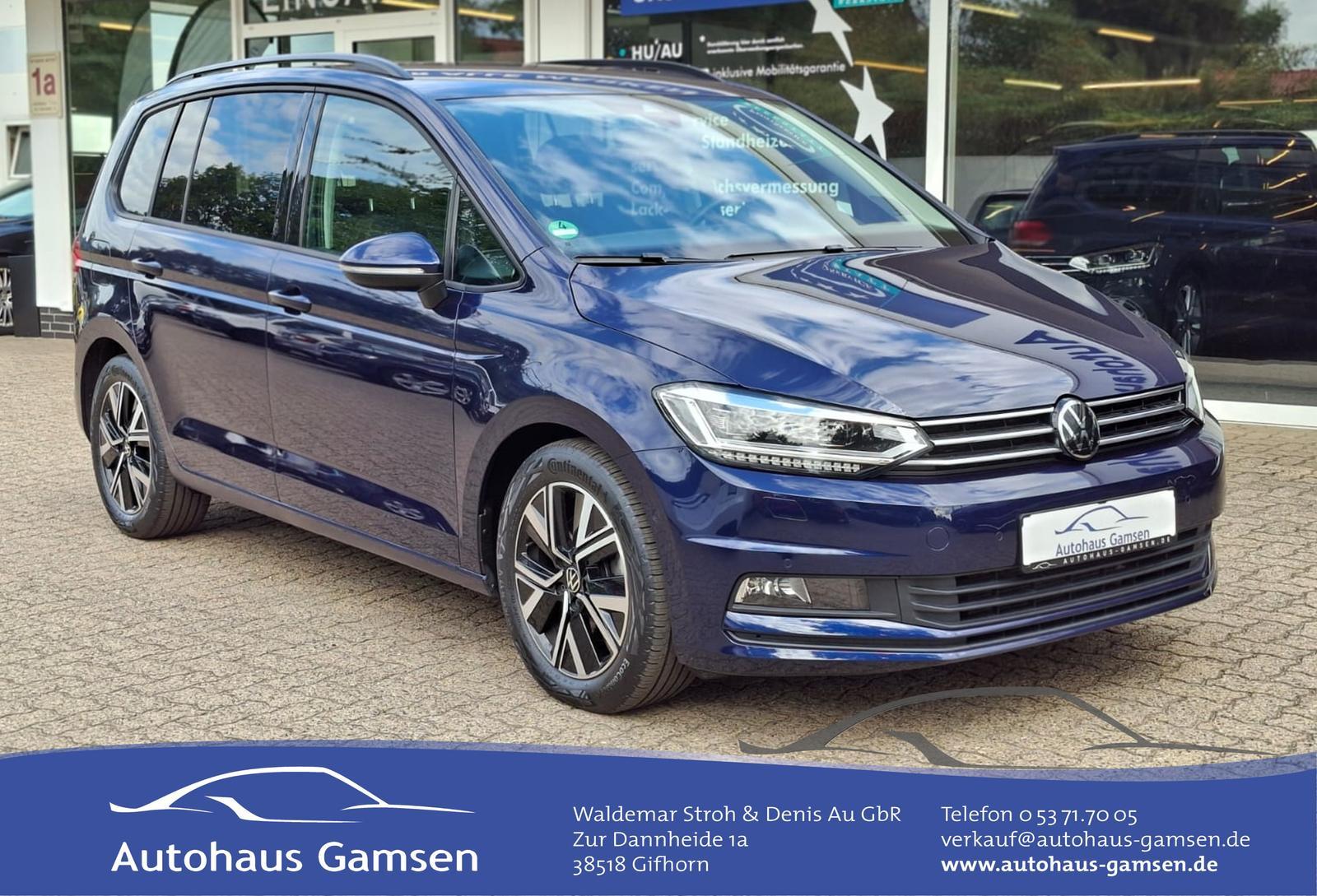 Volkswagen Touran 1.5 TSI DSG Comfortline 7Si/Sthzg/Kamera/