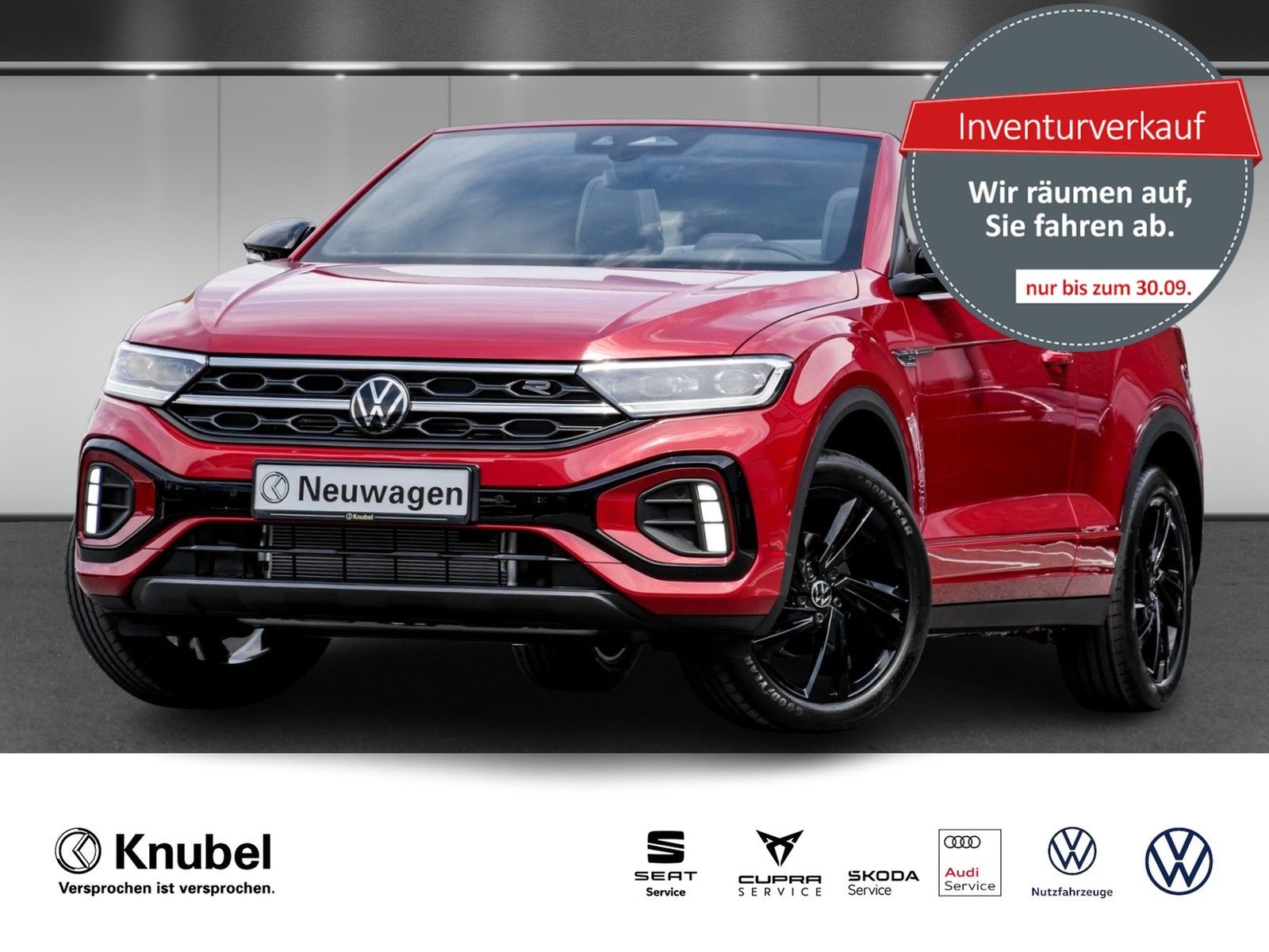Volkswagen T-Roc Cabriolet R-Line 1.5 TSI DSG AHK ACC Navi