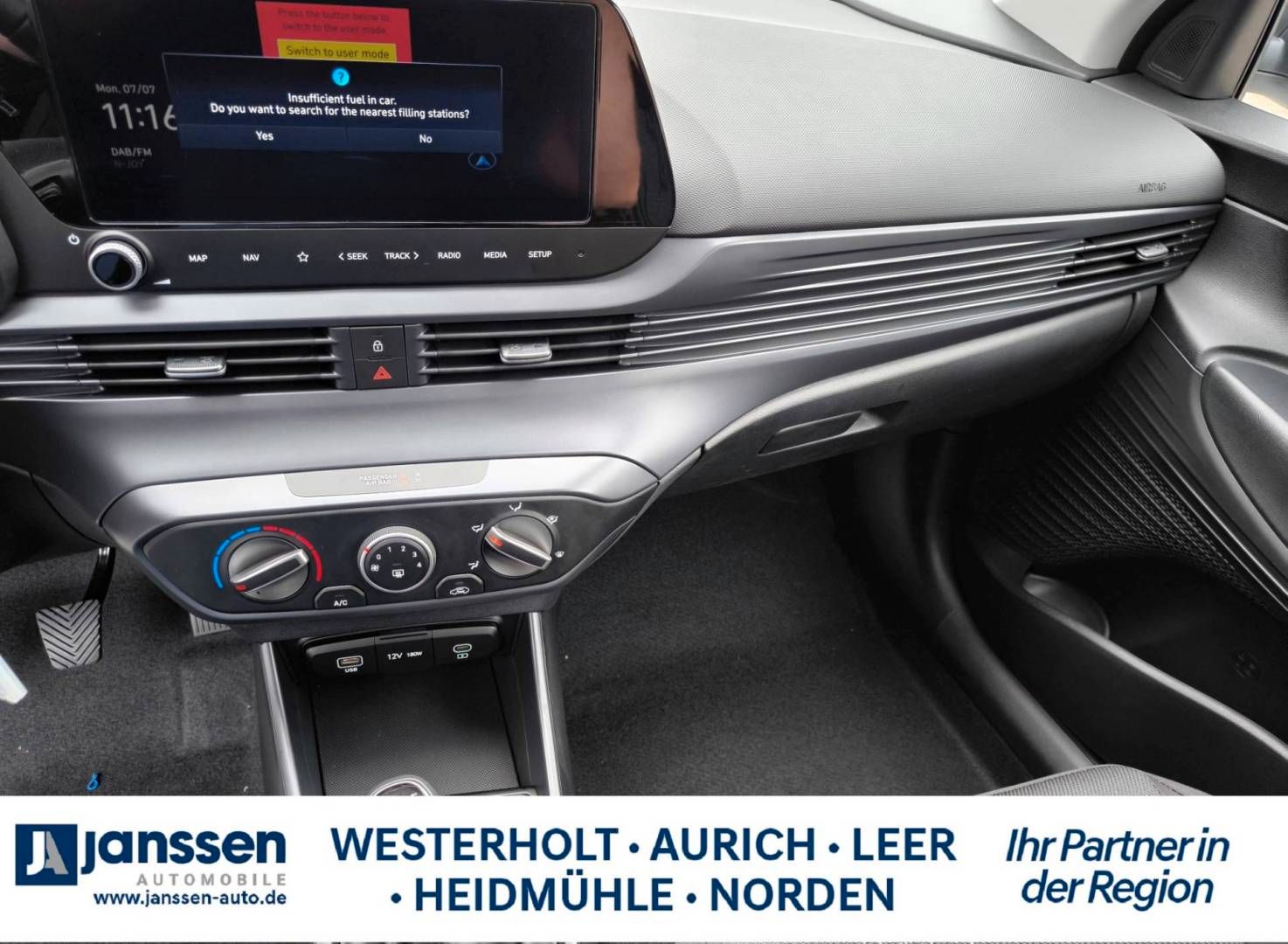 Fahrzeugabbildung Hyundai i20 Select, Funktionspaket