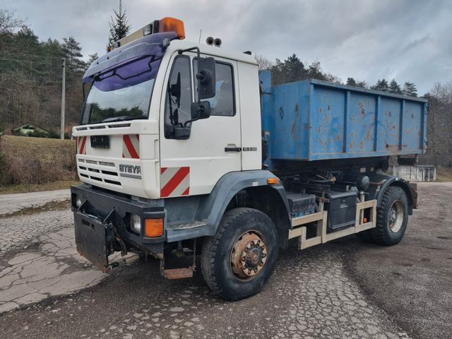 MAN (STEYR) 18.284 4x4 abrollkipper