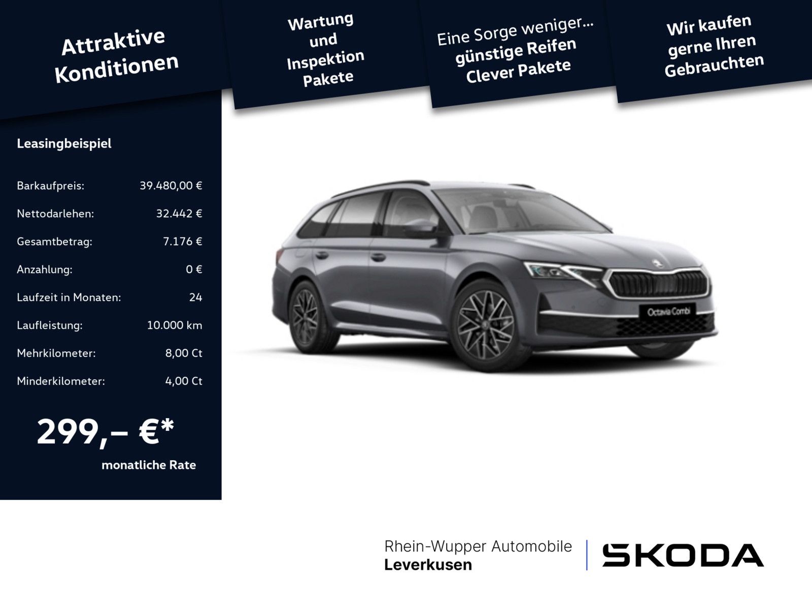 Skoda Octavia Combi Selection 2,0 TDI MATRIX KAM 360°