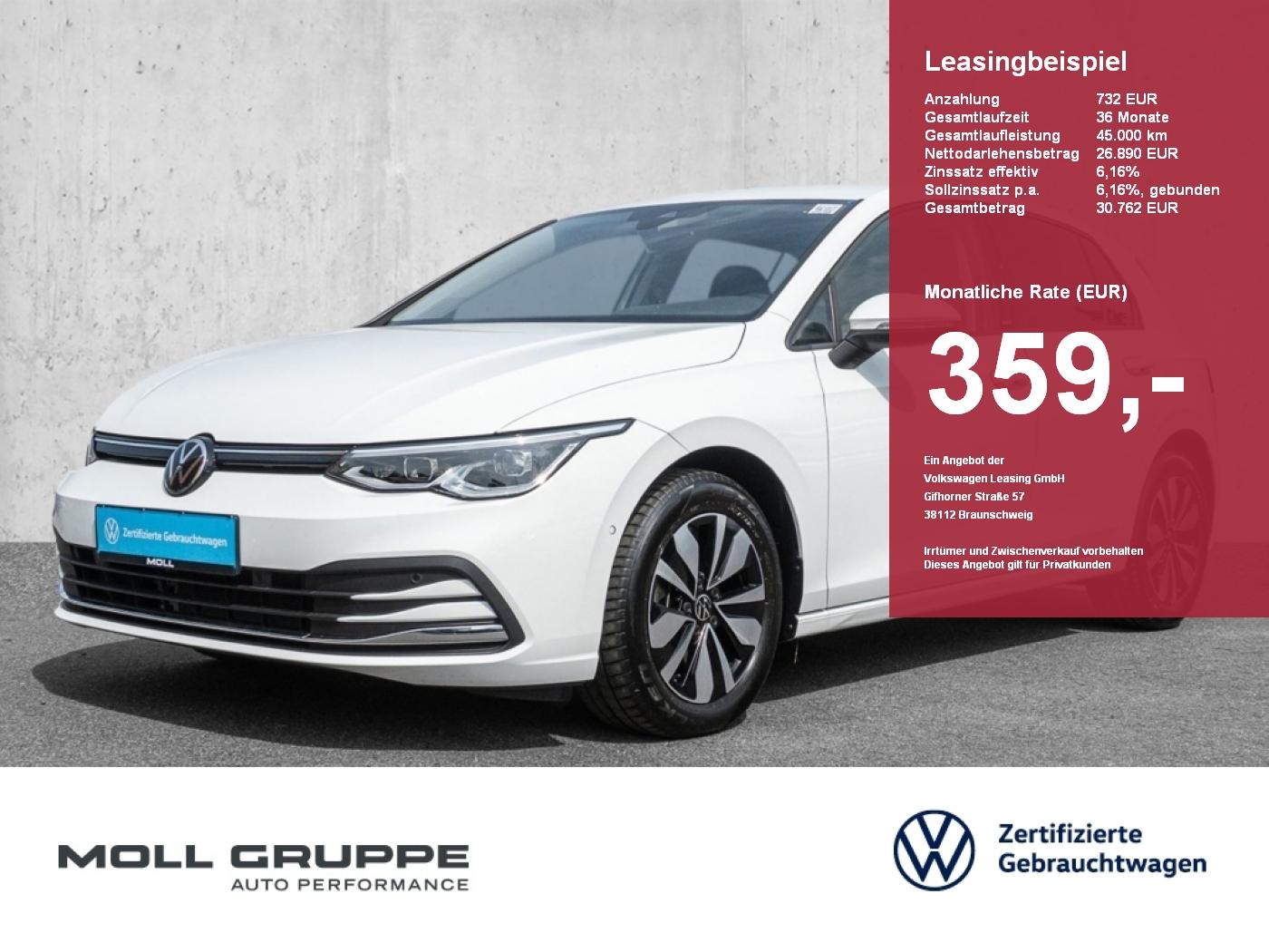 Volkswagen Golf 1.5 eTSI DSG Life MOVE