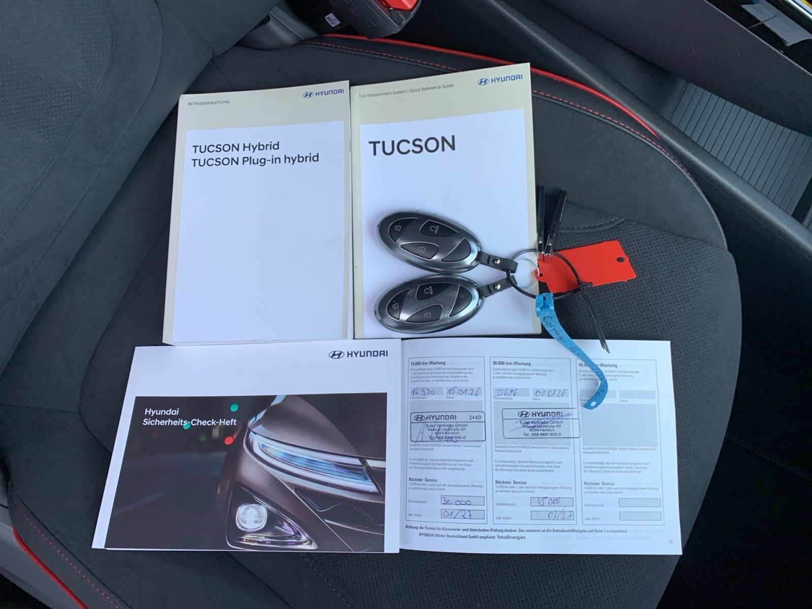Fahrzeugabbildung Hyundai TUCSON 1.6 T-GDI N Line Plug-In Hybrid 4WD Sitz