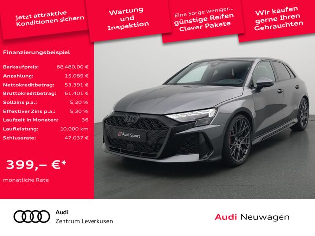 Audi RS 3 SONOS SPORTAB LEDER MATRIX PANO HUD KAM ACC