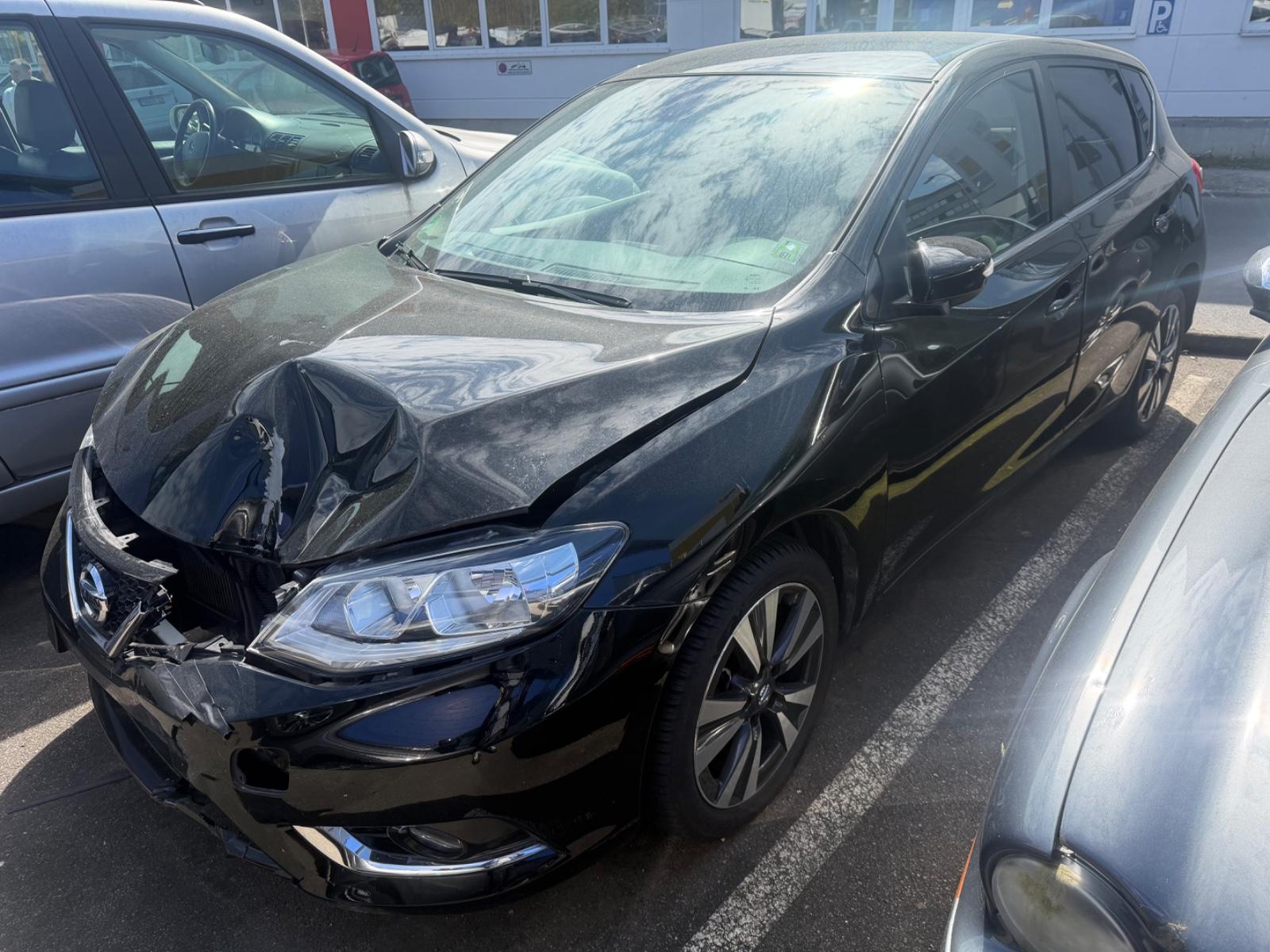 Nissan Pulsar N-Connecta Unfall
