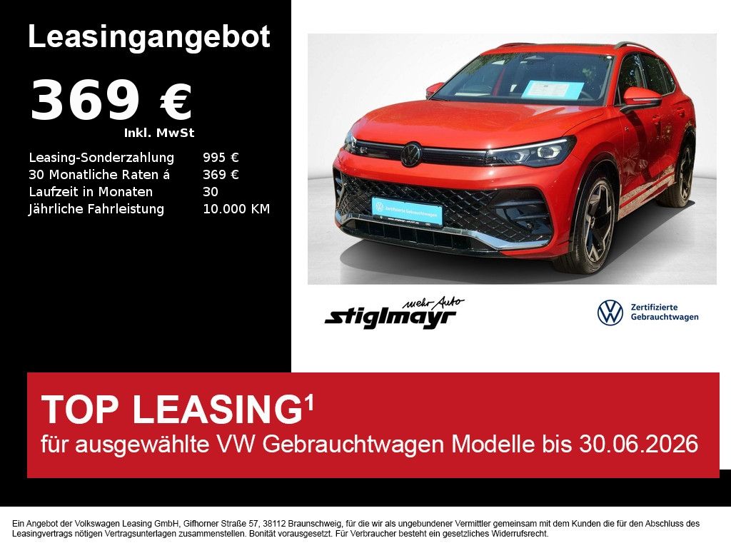 Volkswagen Tiguan R-line 1.5 eTSI DSG ACC+AHK+IQ-LIGHT+PANO