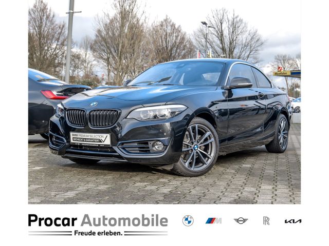 BMW 218i Coupé Sport Line Navi RFK DAB