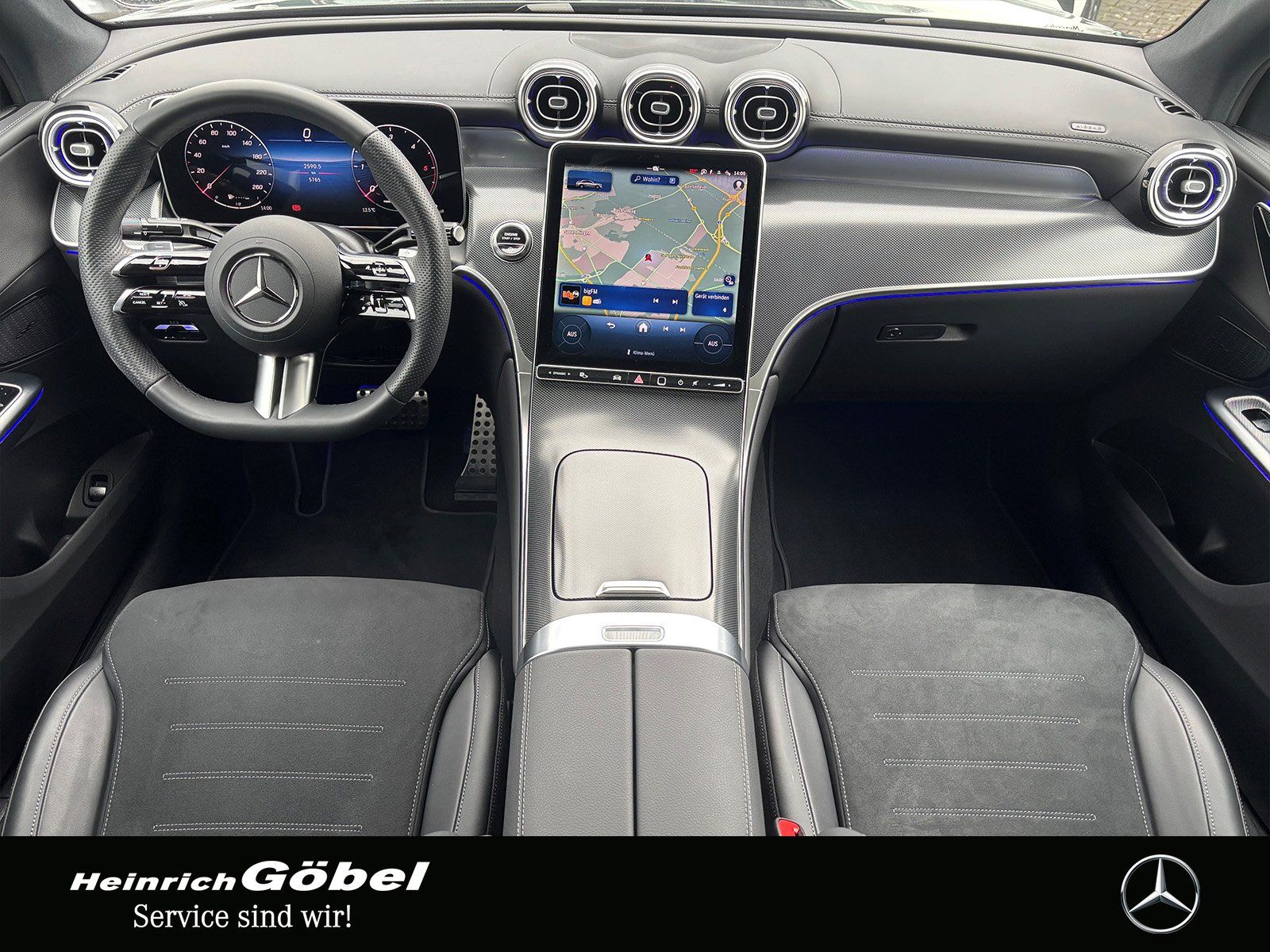 Fahrzeugabbildung Mercedes-Benz GLC 220 d 4M Coupé AMG*AHK*PANO*MEMORY*DIST*360°
