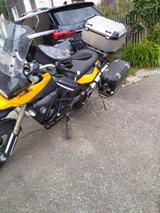 BMW F 800 GS mit Koffer und Topcase - BMW 2008 F800GS
