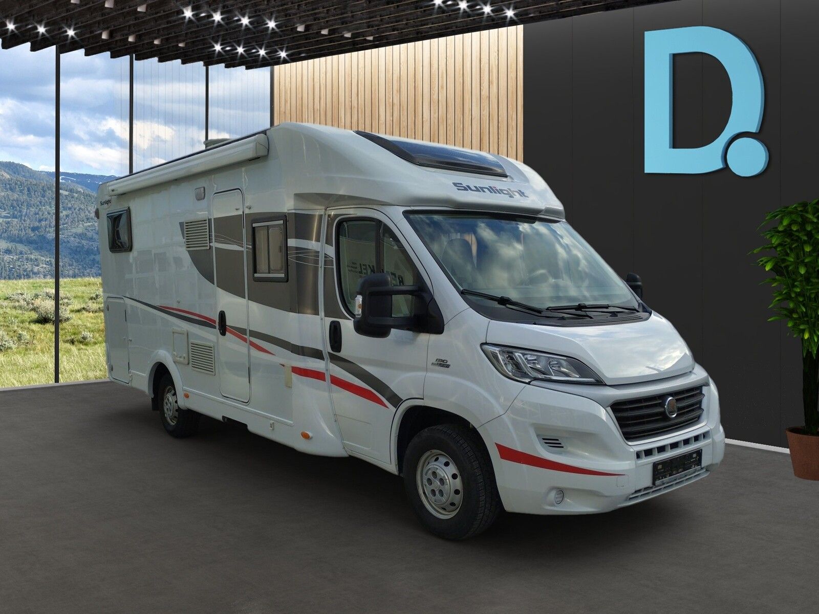 Fahrzeugabbildung Sunlight T 65 SAT,Markise,Fahrradträger,TV,Navi