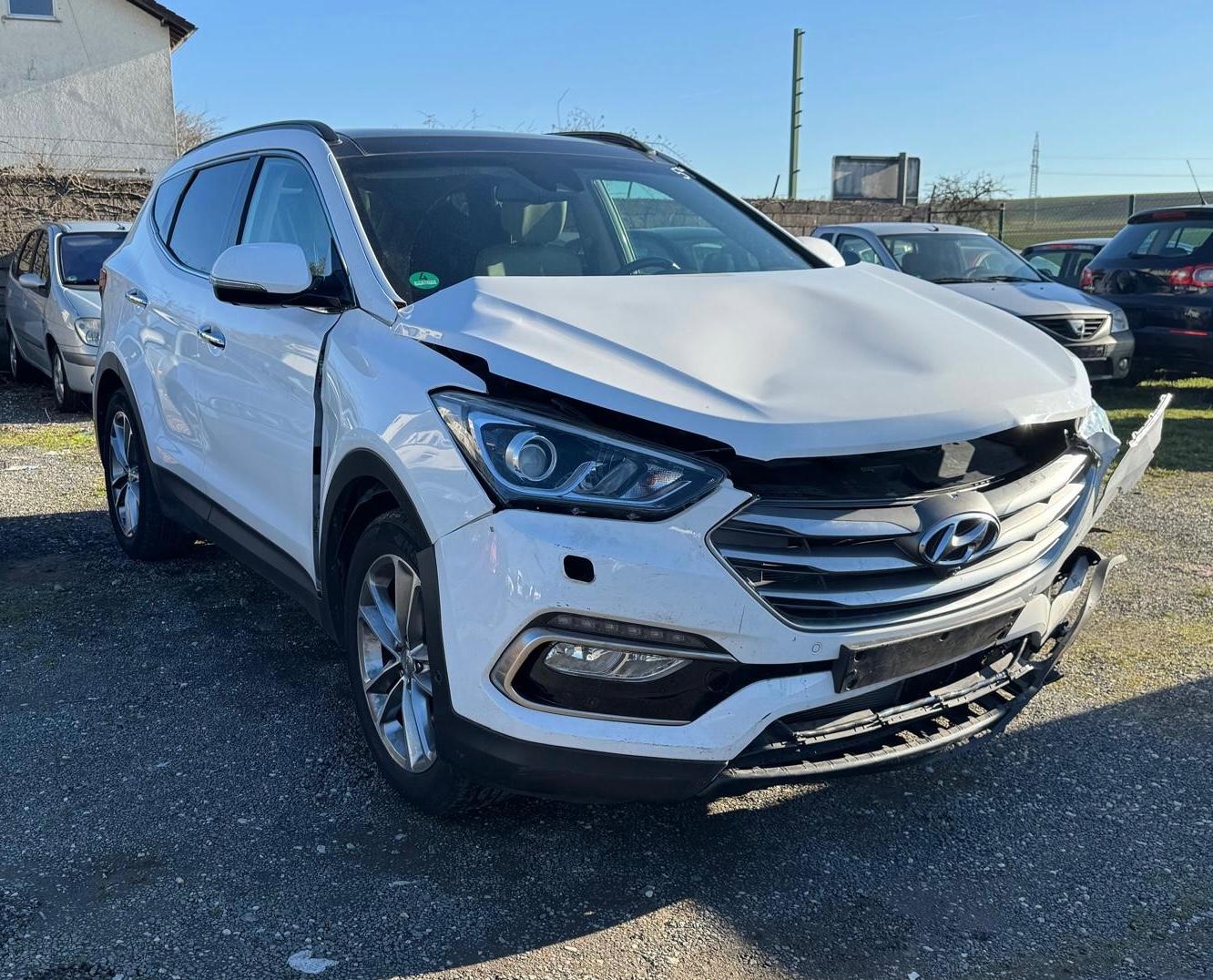 Hyundai Santa Fe blue Premium 4WD 50TKM VOLL VOLL