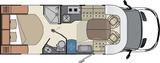Fleurette Elister 73 LMF  -1600km - All Inn - Queensbett - Fleurette Wohnwagen & Wohnmobile