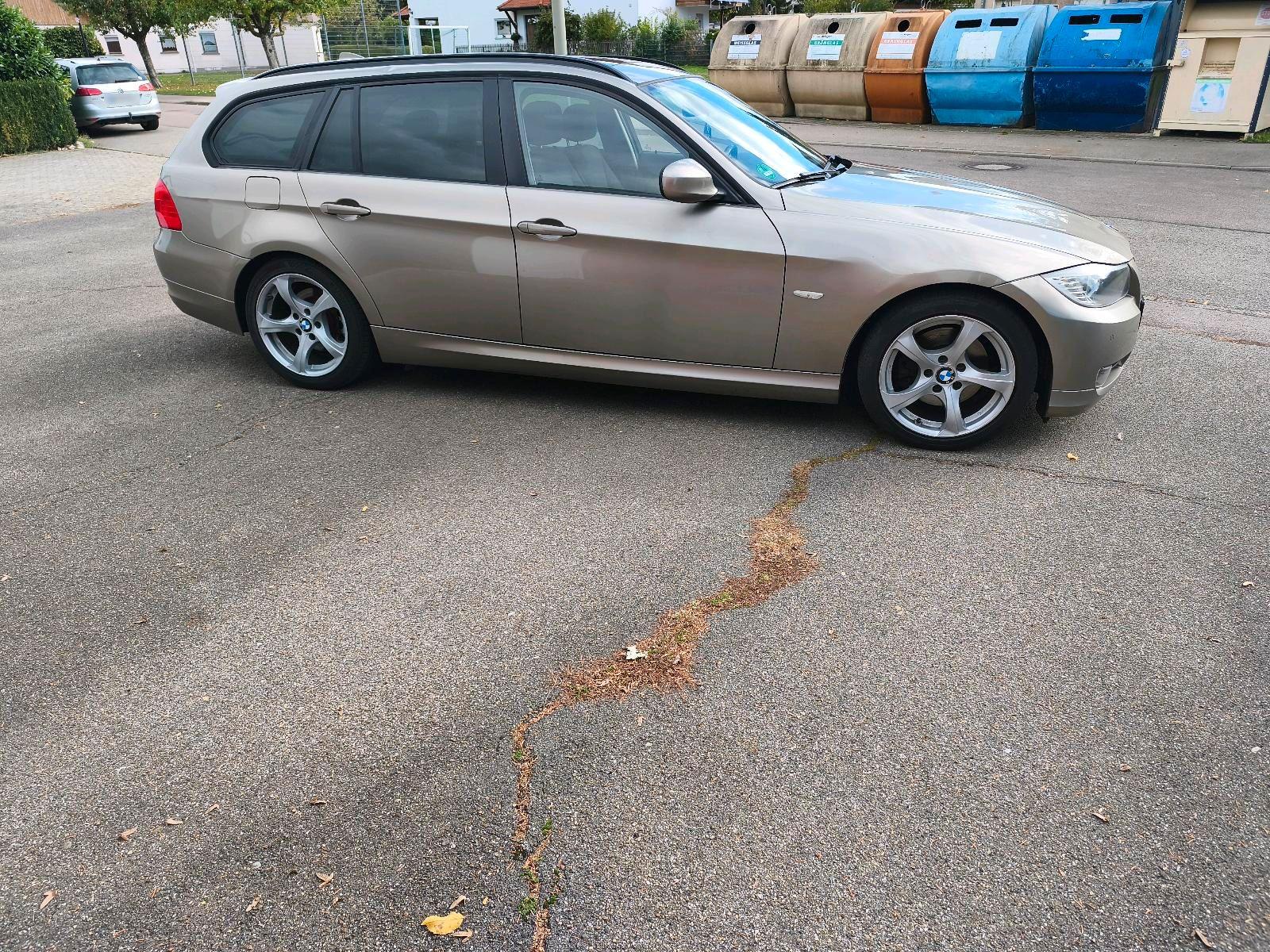 BMW 320 2011 — rear view