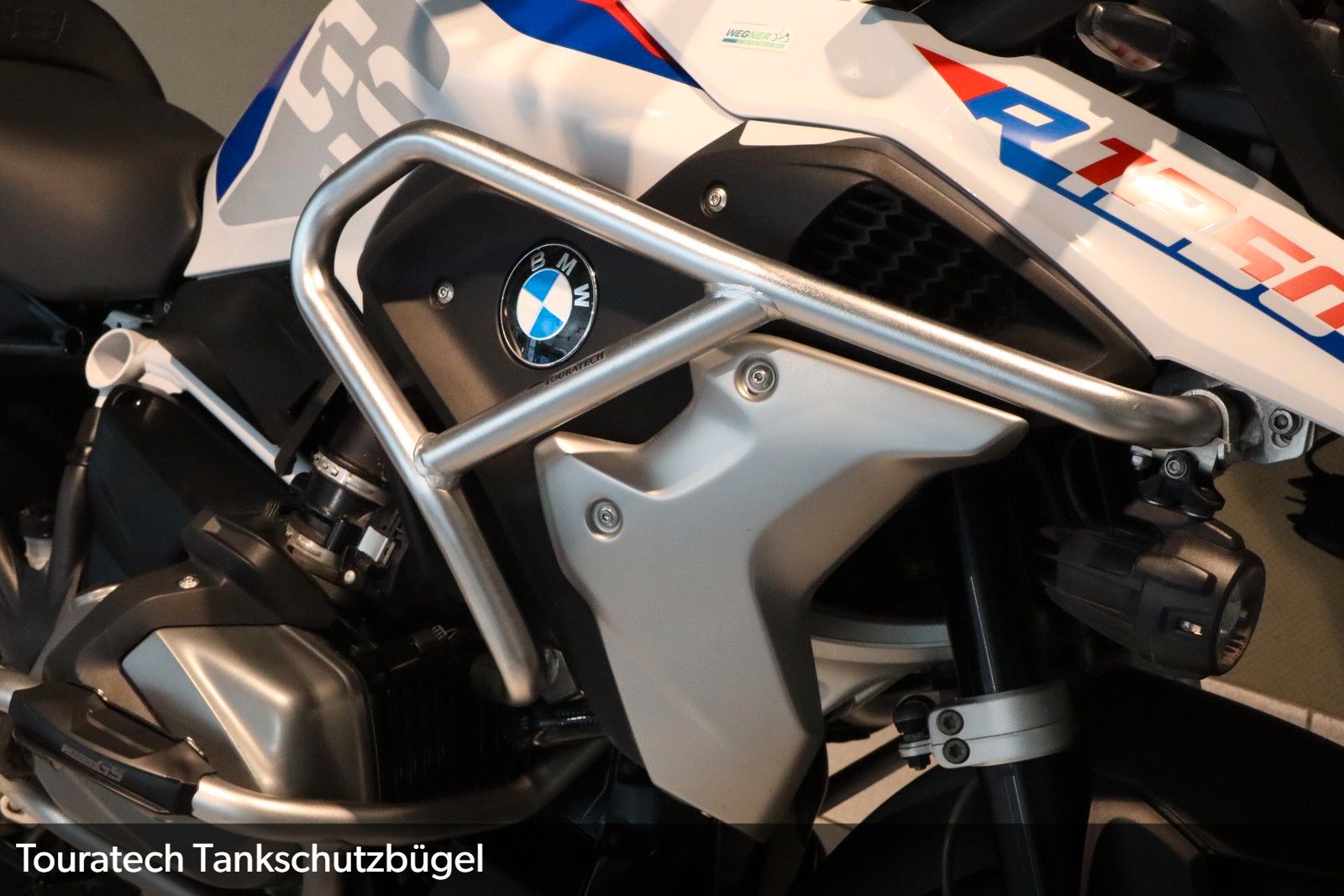Fahrzeugabbildung BMW R 1250 GS mit Touratech Fahrwerk