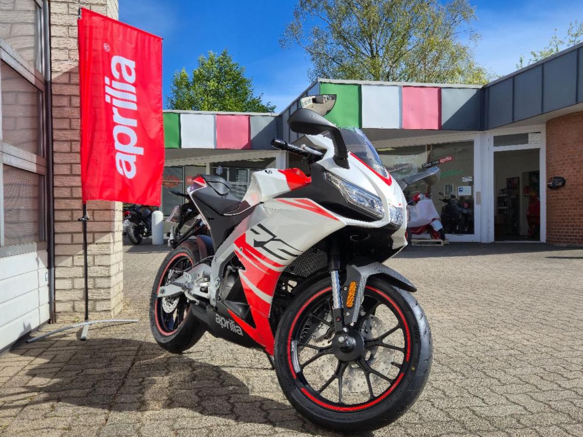 Aprilia RS 125 E5+ Kingsnake White - sofort verfügbar!