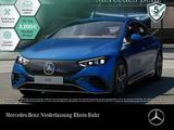 Mercedes-Benz EQE 350 AMG Prem/HAL/DigiLig/Fahrass/Airm/AHK - blaue Mercedes-Benz EQE