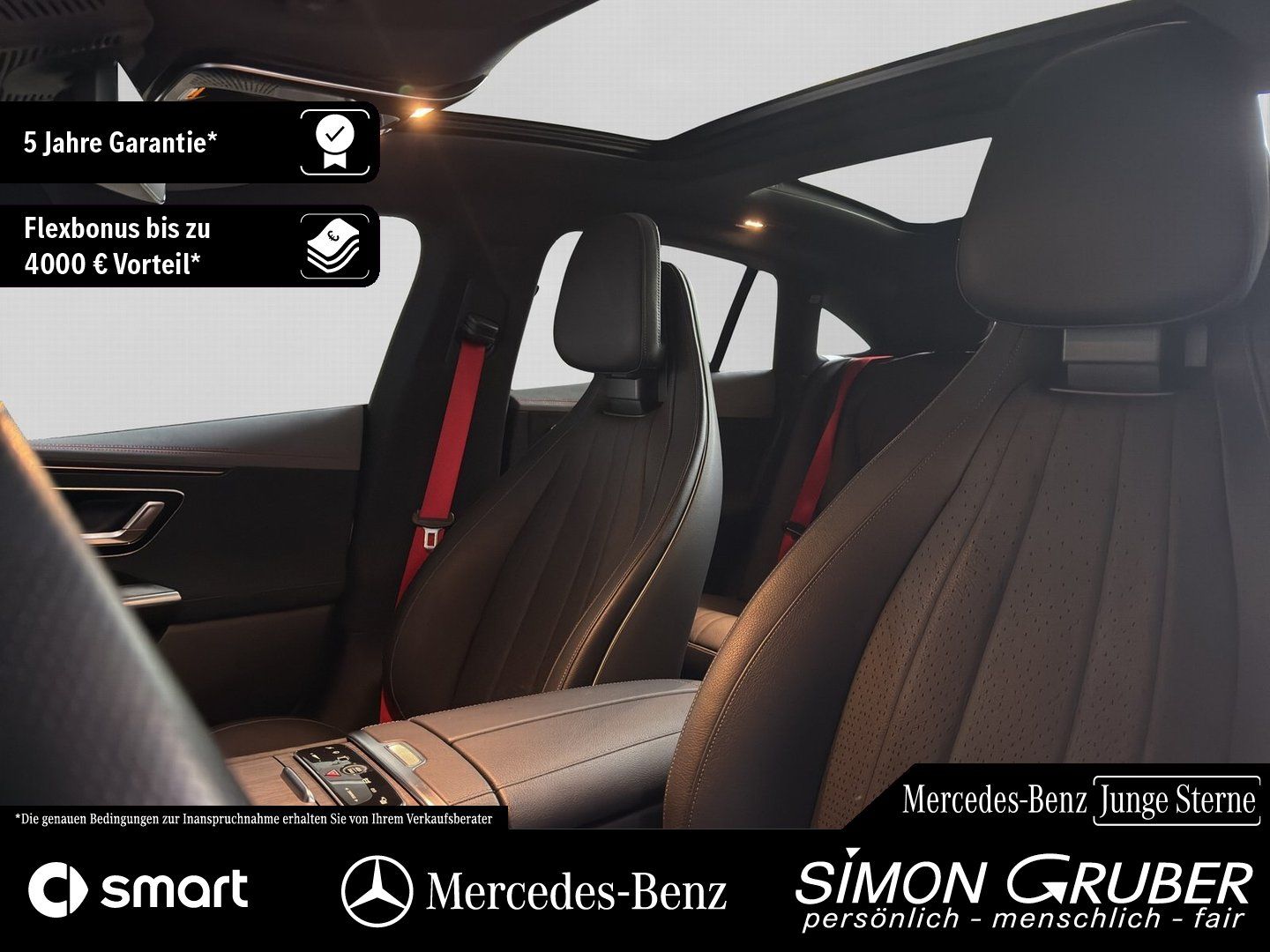 Fahrzeugabbildung Mercedes-Benz EQE 350 4M AMG Hyper Airmatic Massage Mod 2025