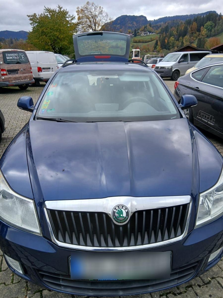 Skoda Octavia 2011 — вигляд ззаду