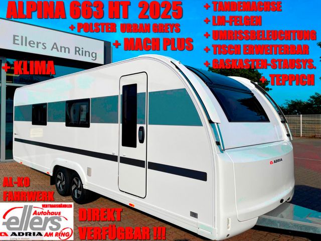 Adria 663 HT ALPINA ALDE BACK LM TISCH MACH KLIMA 2025