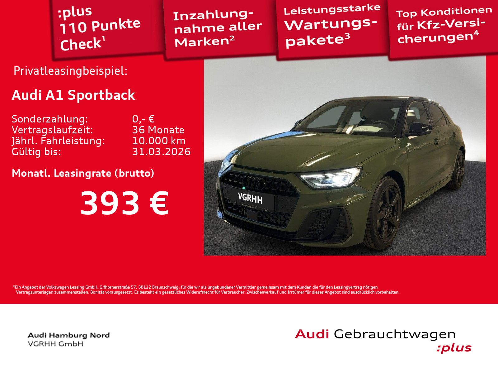 Audi A1 Sportback 30 TFSI S line S tronic S line LED