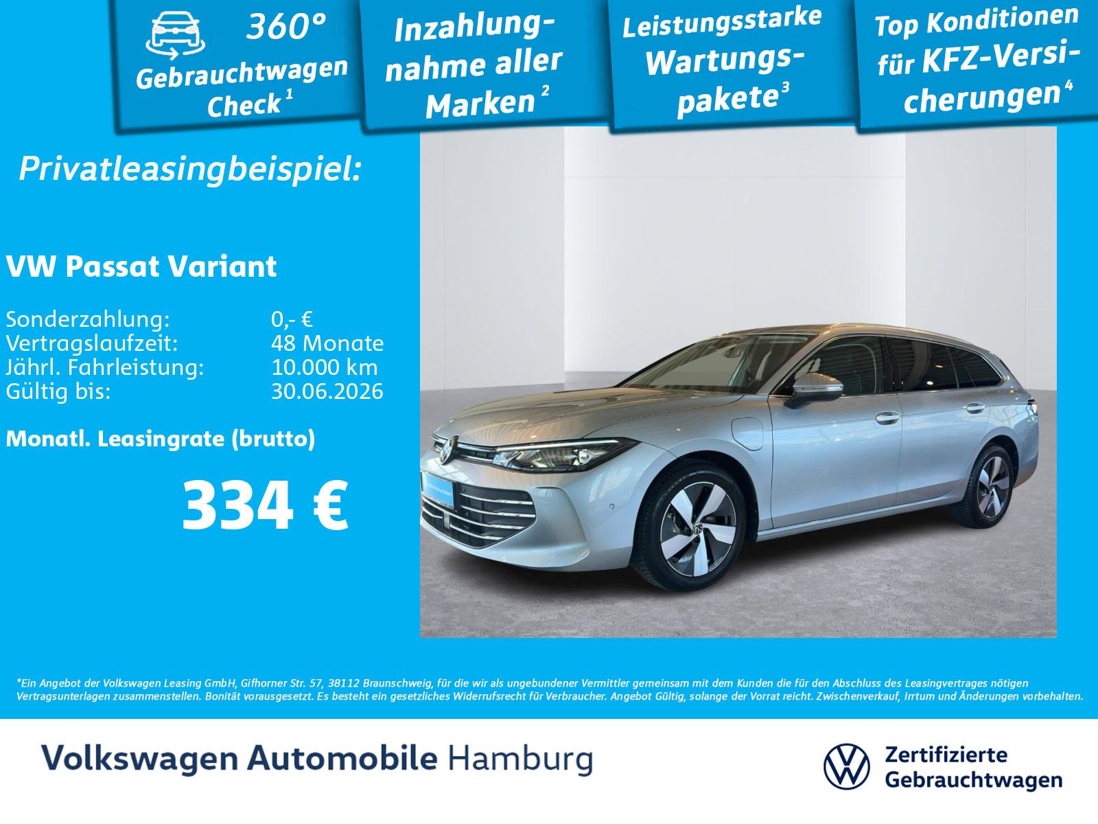 Volkswagen Passat Variant 1.5 TSI eHybrid Business DSG Park