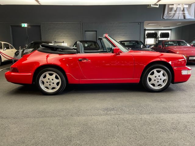 Porsche 964 C2 Cabrio Carfax Navi  2Airbags u-frei klima